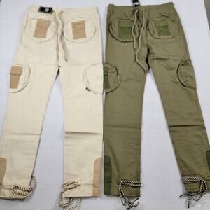 The Hideout Clothing Soul Pants 2-Pack Beige & Olive M NWT Limited 350 Made 815
